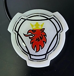 Ledli Damla Panjur arma Scania  Beyaz (Beyaz Led) 12-24 v