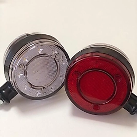 30 Led İçi Dolu Ayna Altı Küpe Kırmızı- Beyaz 12-24 v