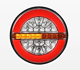 NEON HAMBURGER STOP 3 FONK. 12-24 V