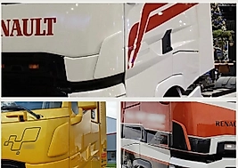 Renault T Kabin Treyler Köşe Kapama Plastik