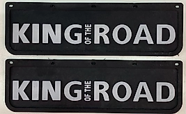 18 cm x 60 cm KIng OF The Road Kabartma Ön Tozluk