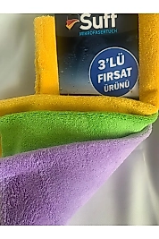 SUFF ORKİDE MİKROFİBER 3 LÜ BEZ 32 X 32