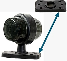 Formplas Füme Döner Ayak Maksi Takoz Sarı-Kırmızı 12 -24 v