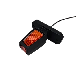 Neon Kısa Boynuz Kırmızı-Sarı 12-24v (ÇİFT)