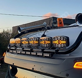 Koçkar Dikdörtgen Sis Lamba 12-24 v 48 w