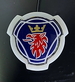 Ledli Damla Panjur arma Scania  Lacivert (Amber Led) 12-24 v