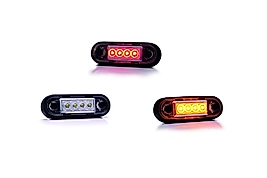 Fristom 4 Led Parmak Lamba 12-24 v Uyumlu