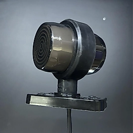 ZBS MAKSİ TAKOZ DÖNER AYAK NEON CAM KIRMIZI-BEYAZ 12-24 V